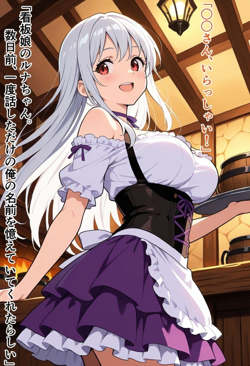 催●睡姦レ〇プ!「中に出しちゃうね?」異世界酒場の看板娘に催●をかけて、バックで中出しした話 サンプル1