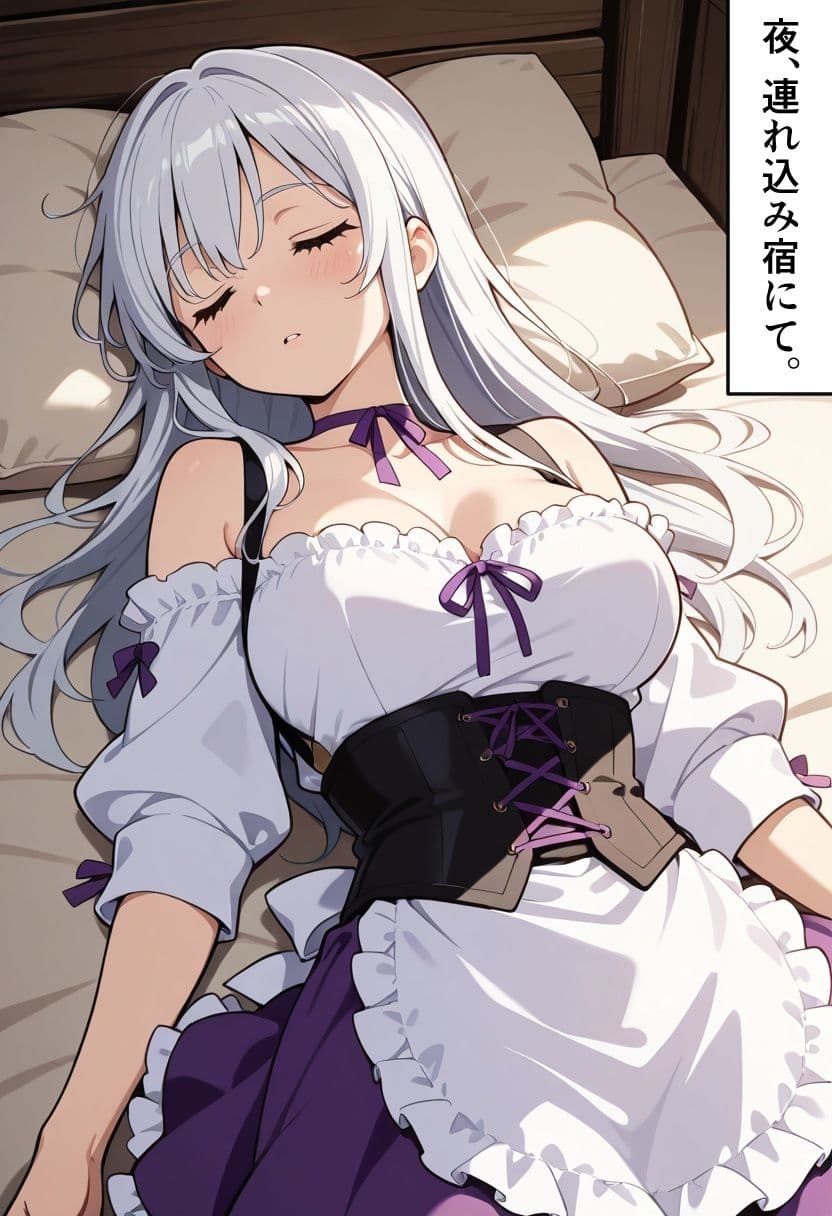 催●睡姦レ〇プ!「中に出しちゃうね?」異世界酒場の看板娘に催●をかけて、バックで中出しした話 サンプル4
