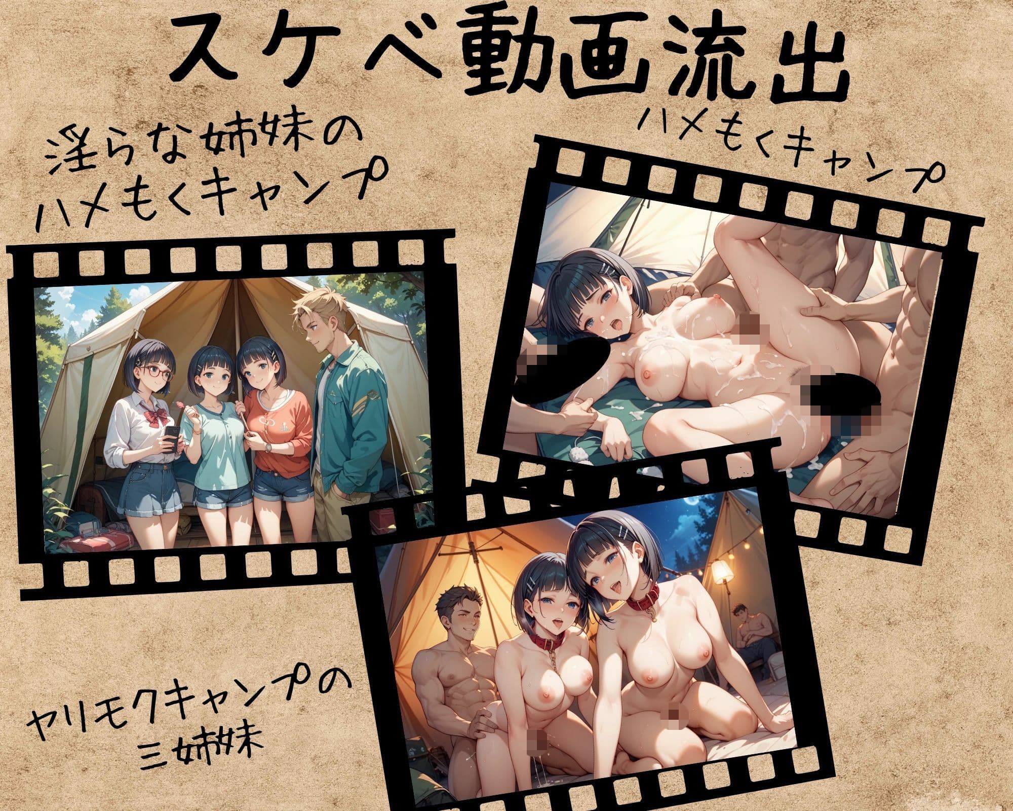 【エロ画像＆スケベ動画】  ヤリもくキャンプ サンプル1