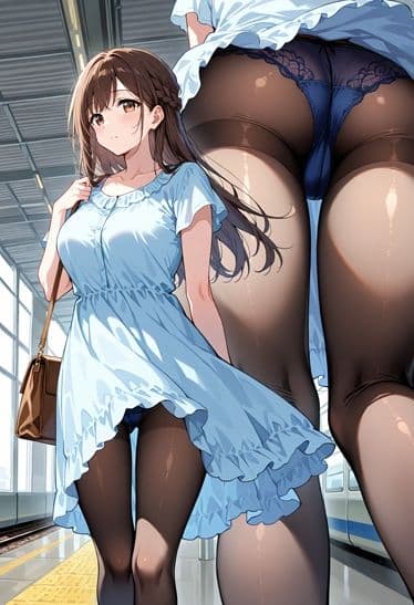 【500枚】今日のパンティーチェック！SP10 サンプル1