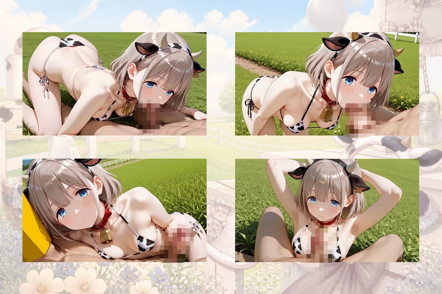 【4K動画】君と過ごす牧場生活【60FPS】 サンプル1
