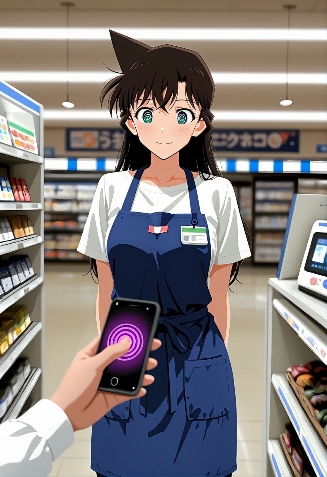 毛〇蘭の深夜コンビニ催●調教 〜アプリで堕ちたバイト少女の淫らな夜勤〜 サンプル3