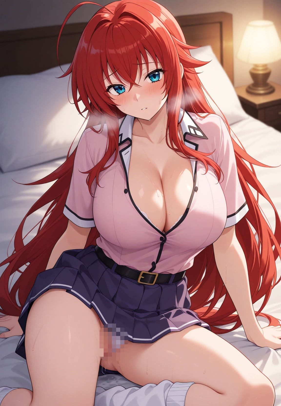 姉の部屋から漏れる喘ぎ声がうるさくて ハ〇スクールD×D サンプル6