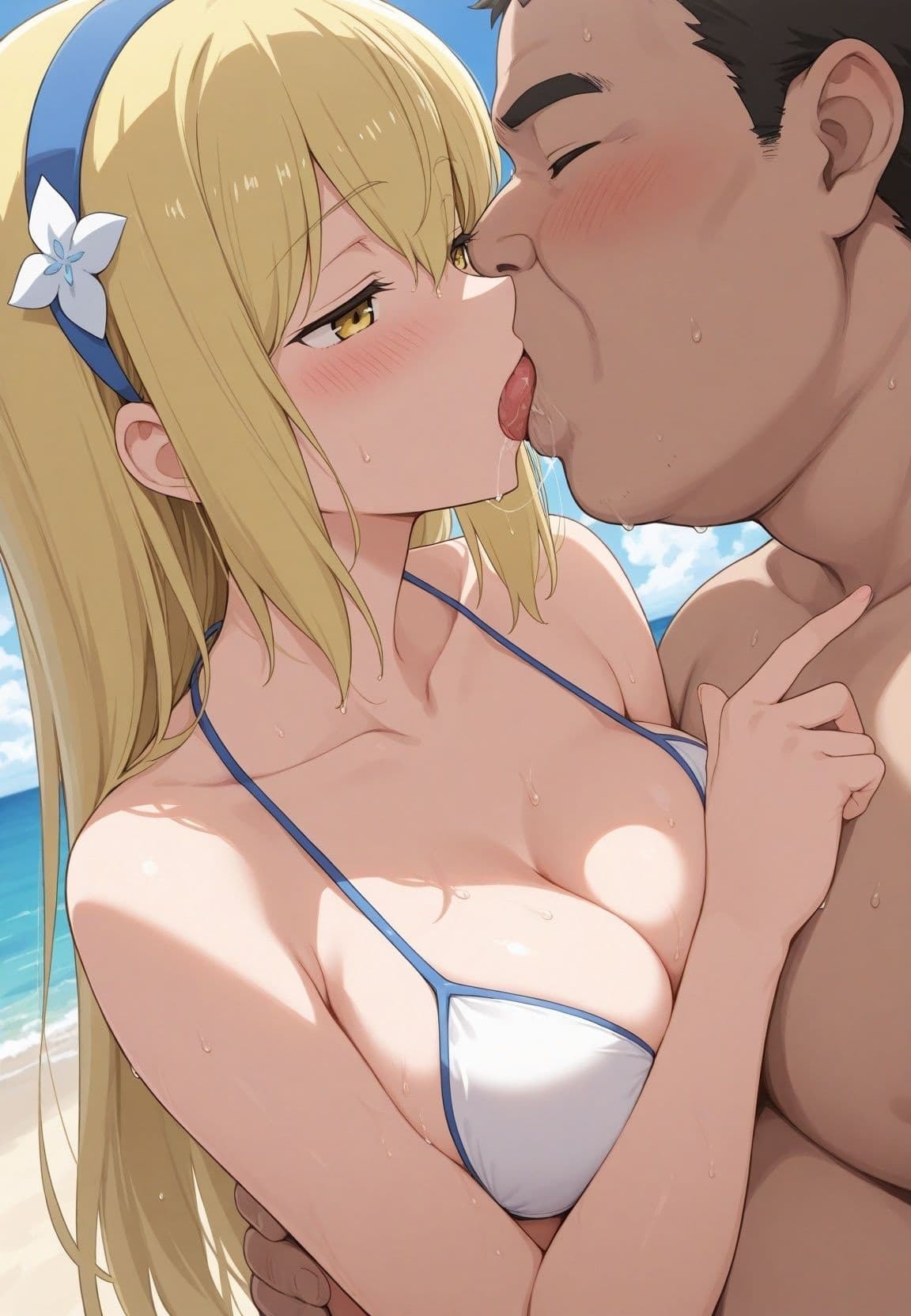 やだぁぁ…！！ 見られてるのにイッちゃう…！！ 俺の彼女は露出狂 ダ〇まち サンプル6