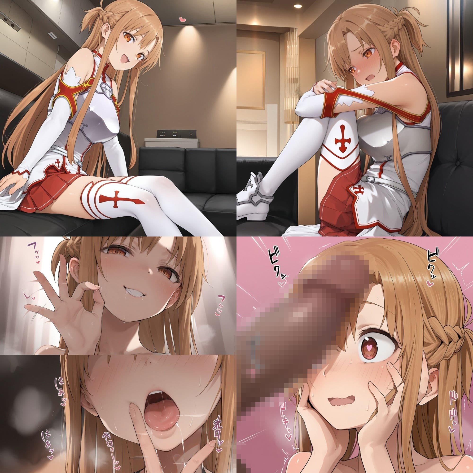 極上生中風俗〜時間無制限×いちゃラブ×濃密ご奉仕〜 -ア◯ナ（SAO）- サンプル2