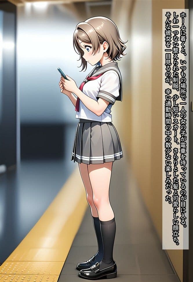 曜ちゃんを盗撮したり痴○したりする話 サンプル1