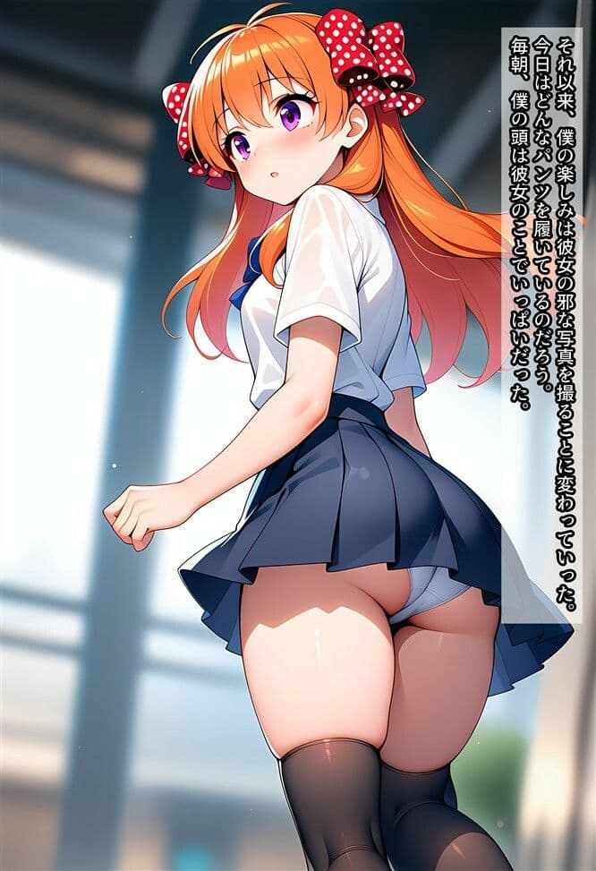 千代ちゃんを盗撮したり痴○したりする話 サンプル2