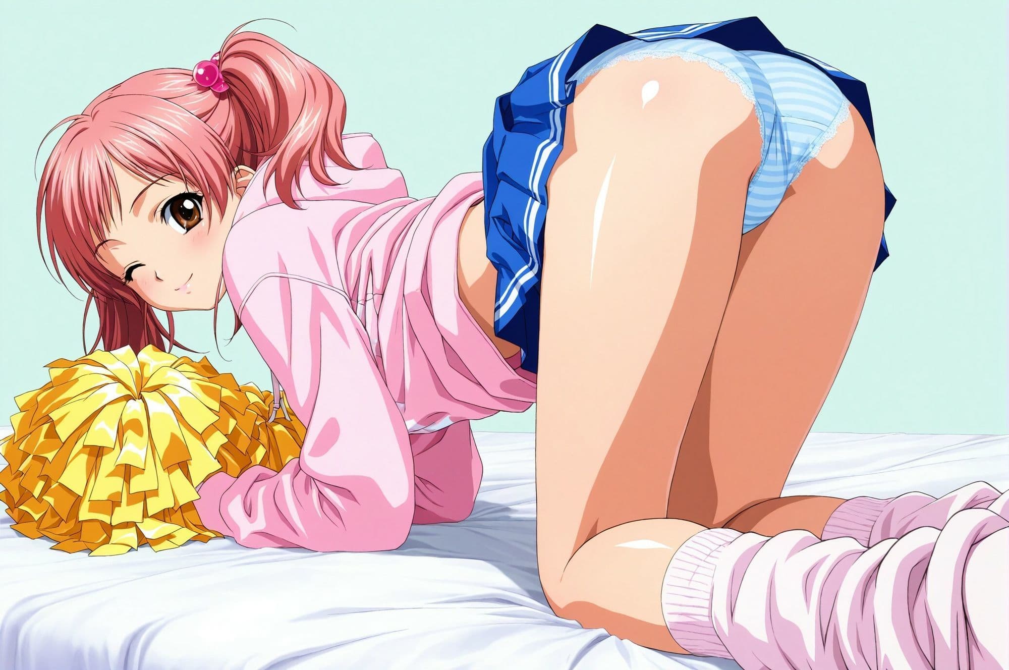 生パンチアガールの四つん這いパンチラ  Vol.3 サンプル6