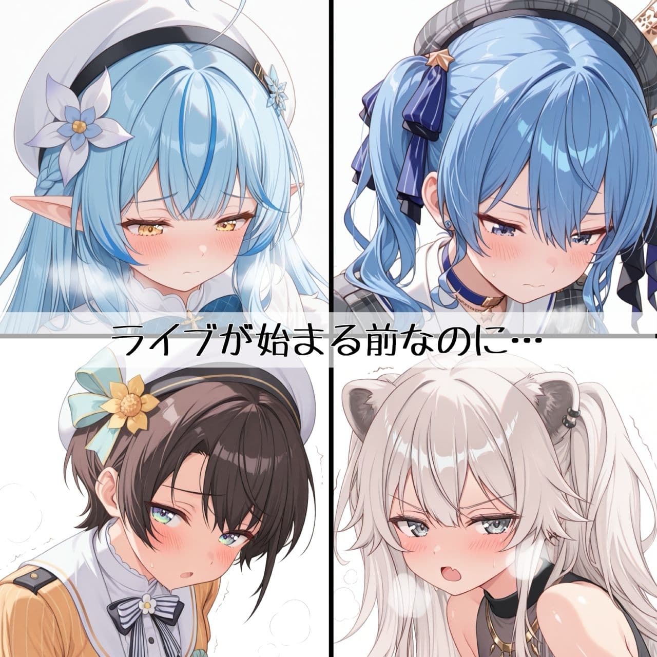 ライブ前に専属スタッフのあなたが「オナニー」の仕方を教えてしこしこが止まらなくなるVTuber サンプル2