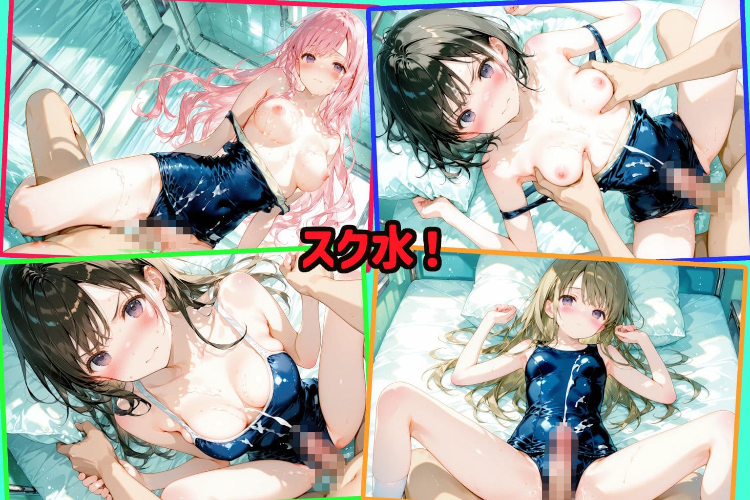 着衣H、ぶっかけイラスト集 サンプル8