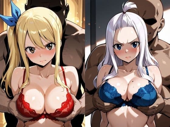 弱みを握られチ●ポを受け入れたところ快感を教え込まれ陥落【ル●シィ＆ミラ・●ェーン】 サンプル1