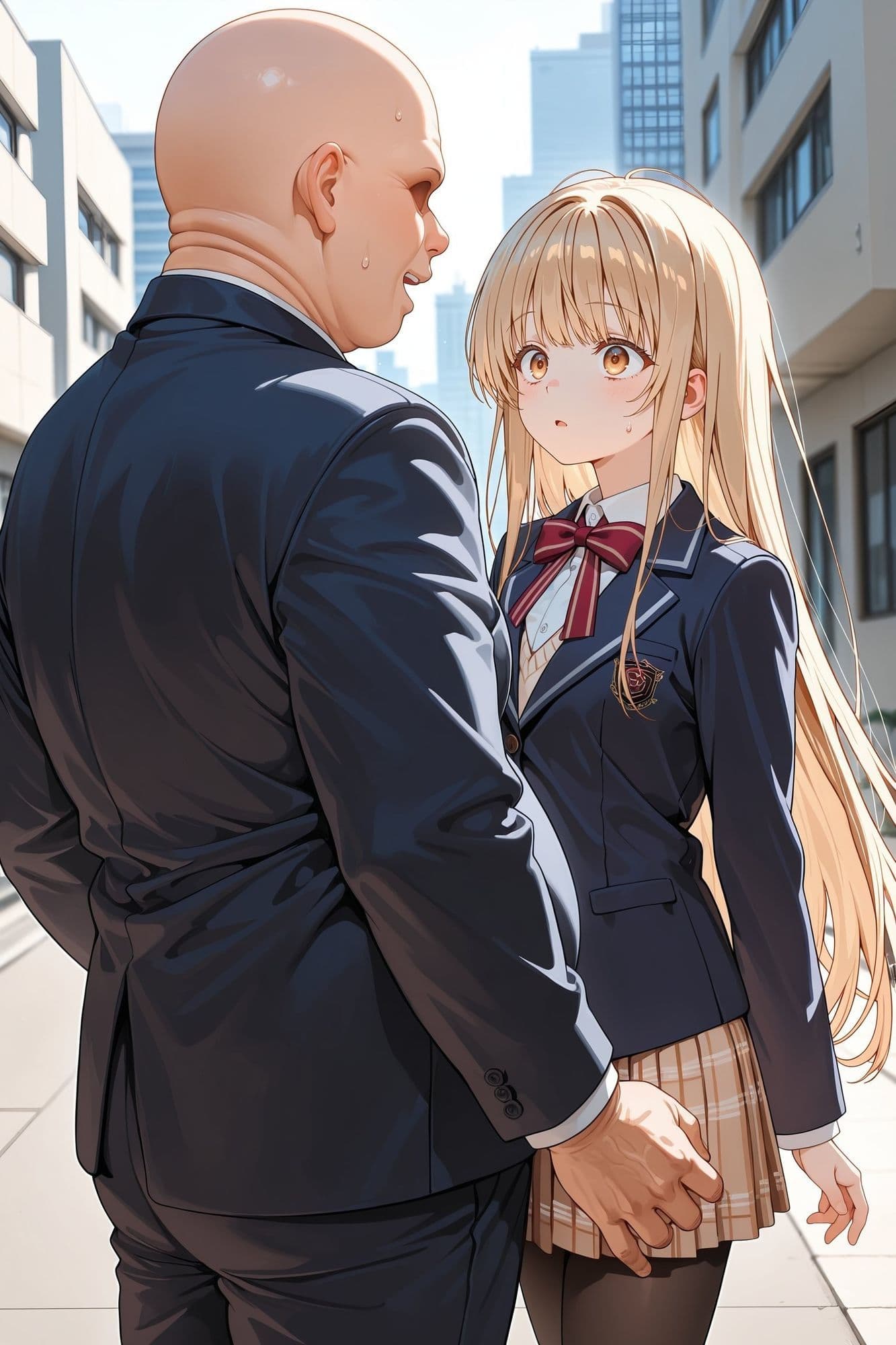 お隣の天使様がいつの間にか知らないおじさんに肉オナホにされていた件 サンプル2