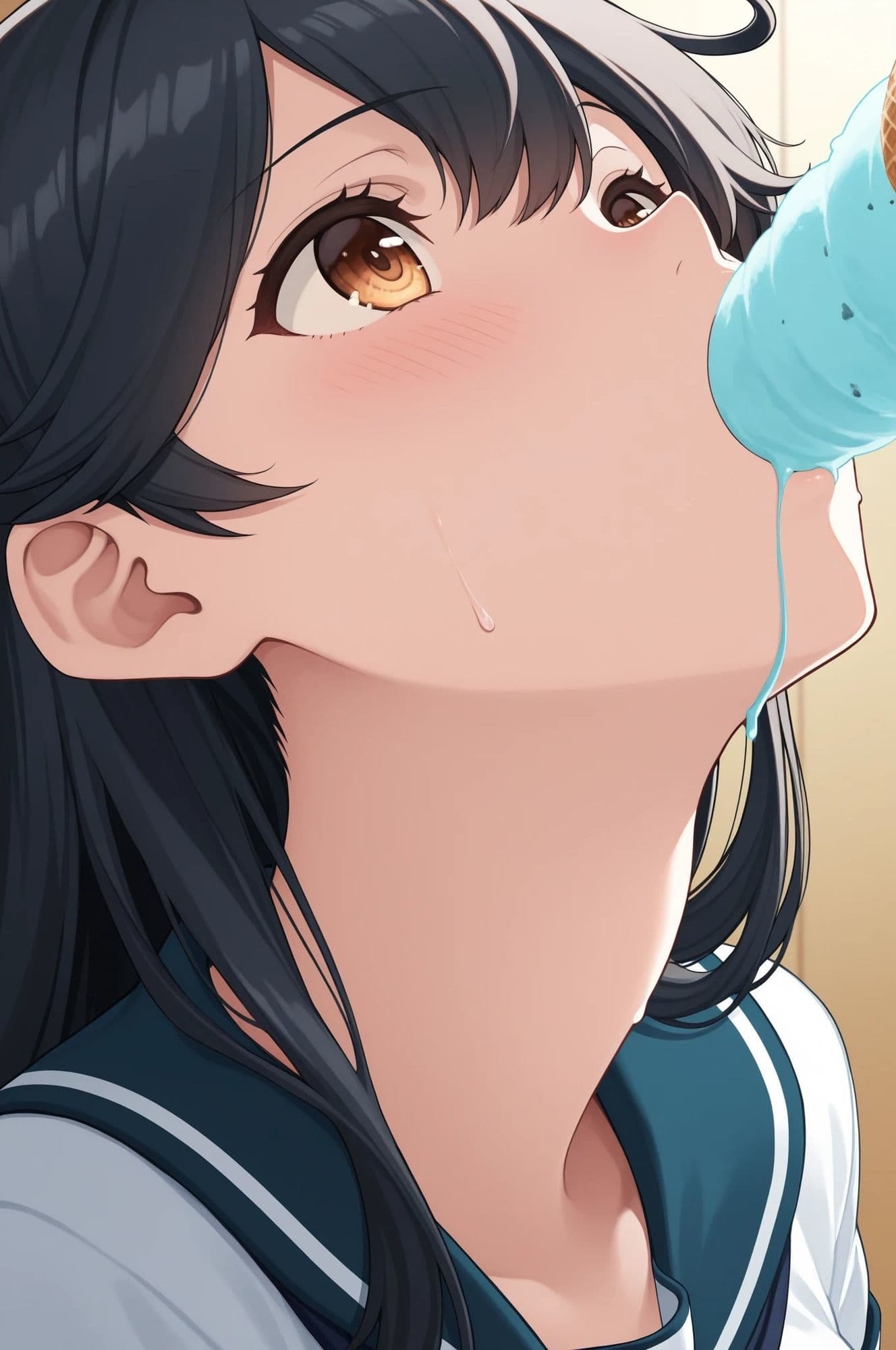 虹かけ誌 艦隊これくしょん  イラスト集30 潮 サンプル4