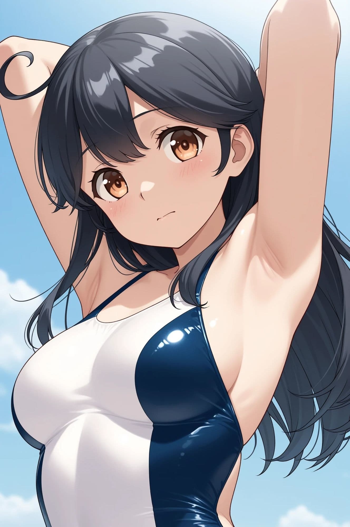 虹かけ誌 艦隊これくしょん  イラスト集30 潮 サンプル10