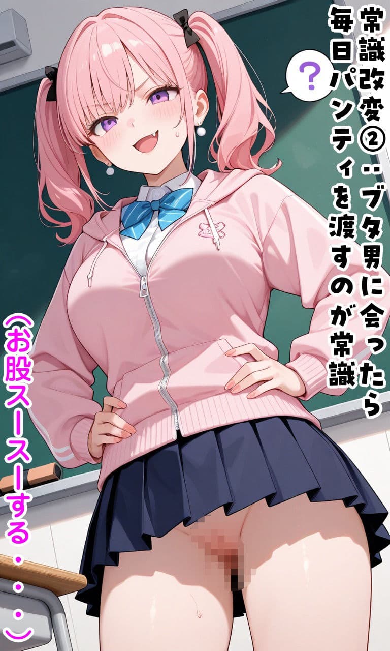 生意気巨乳娘に復讐常識改変＆肉体改変 サンプル8