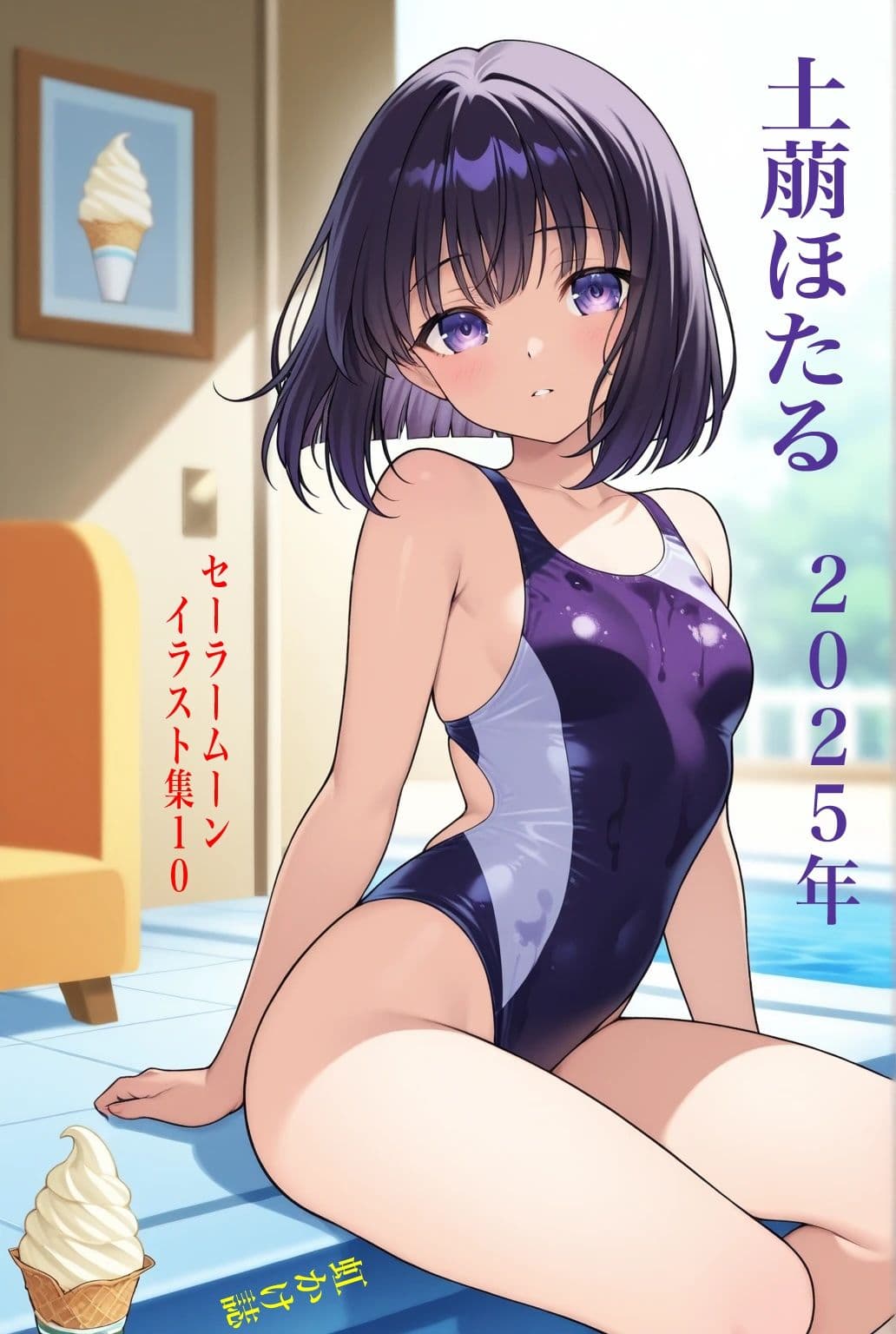 虹かけ誌  セーラームーン  イラスト集10 土萠ほたる  2025年版 サンプル1