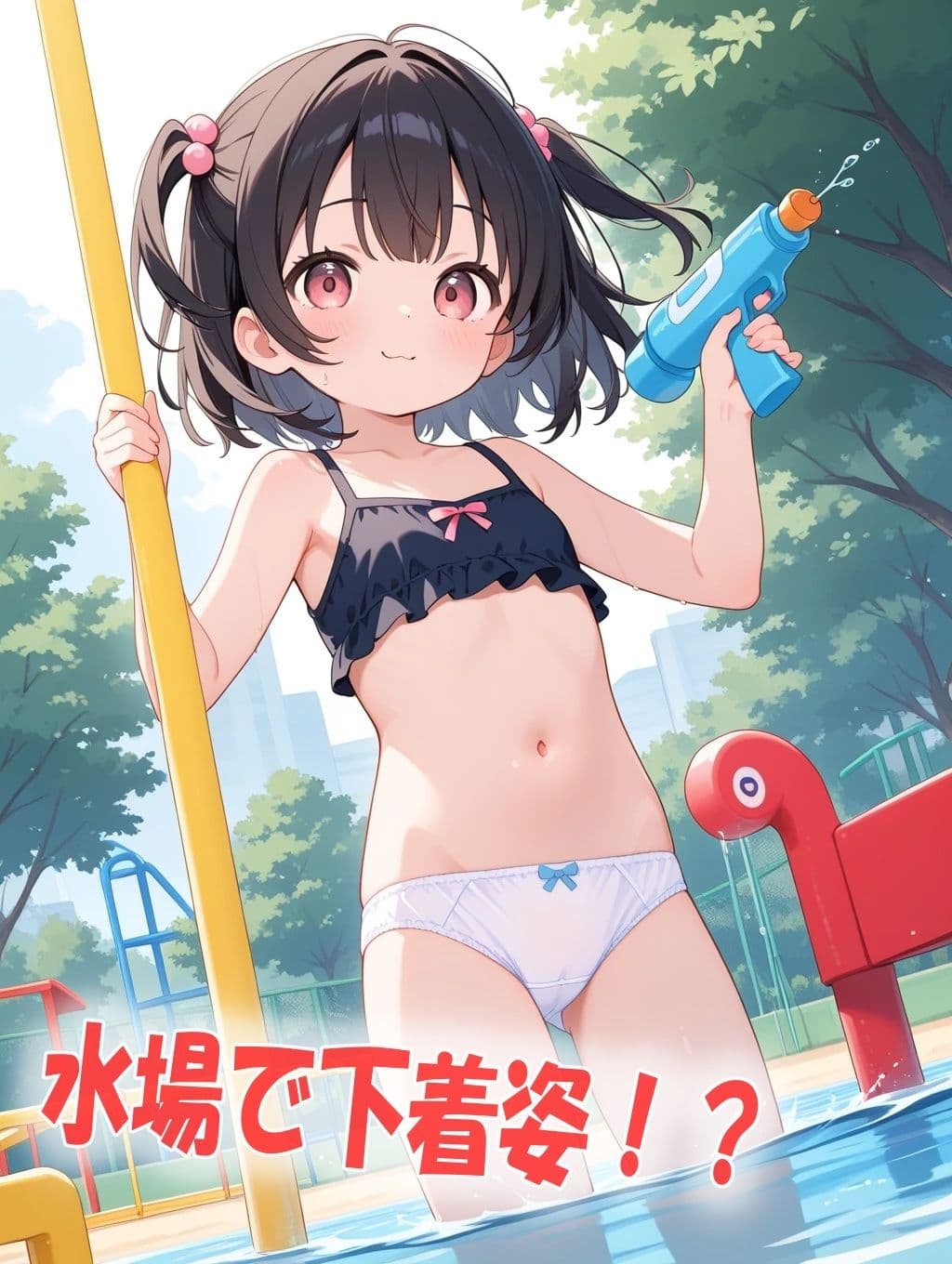 公園でメス〇キを観察してたらパラダイスだったイラスト300枚 サンプル1