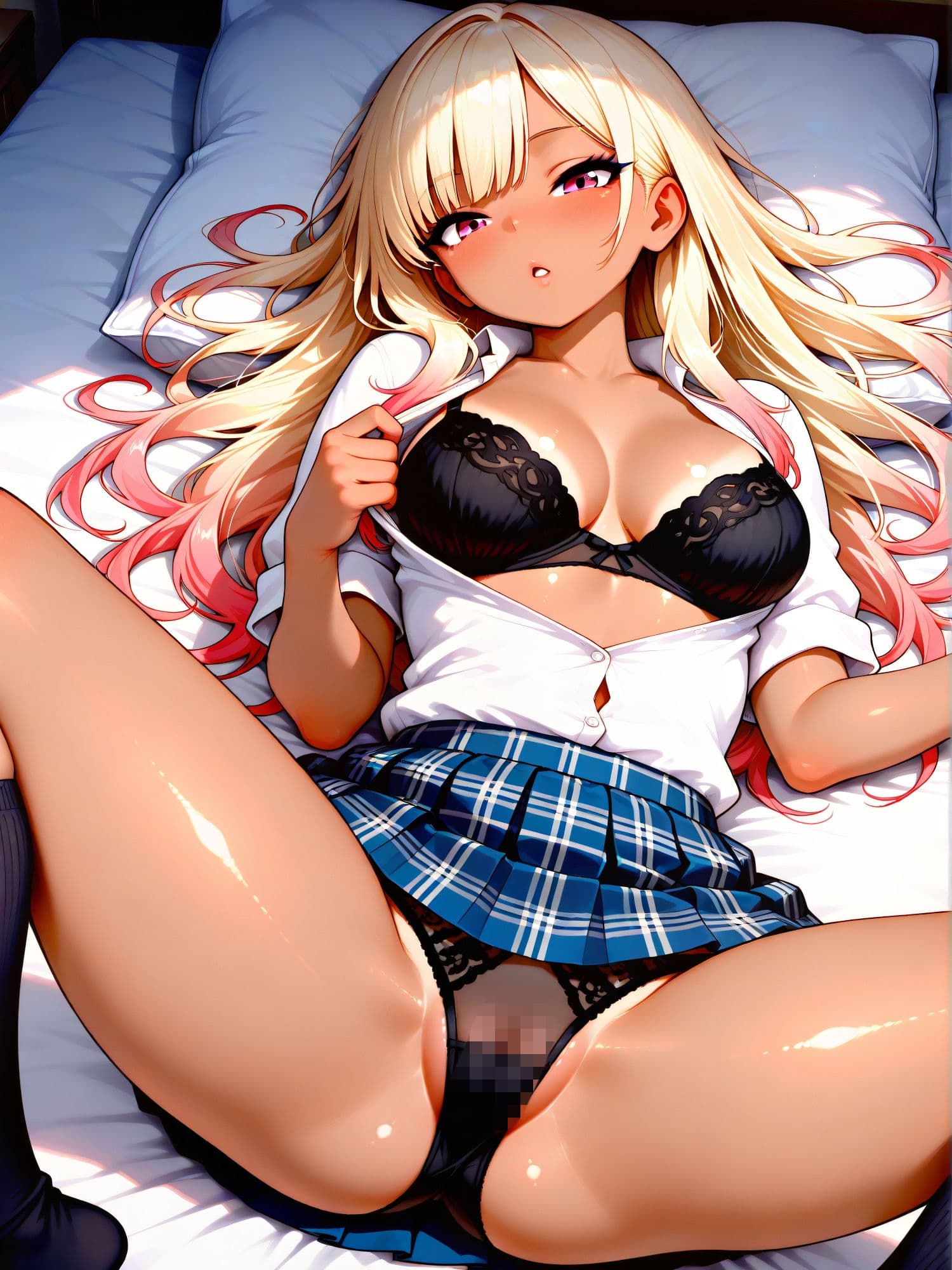 ギャルのパンティが見たい【制服×生脚編】 サンプル5