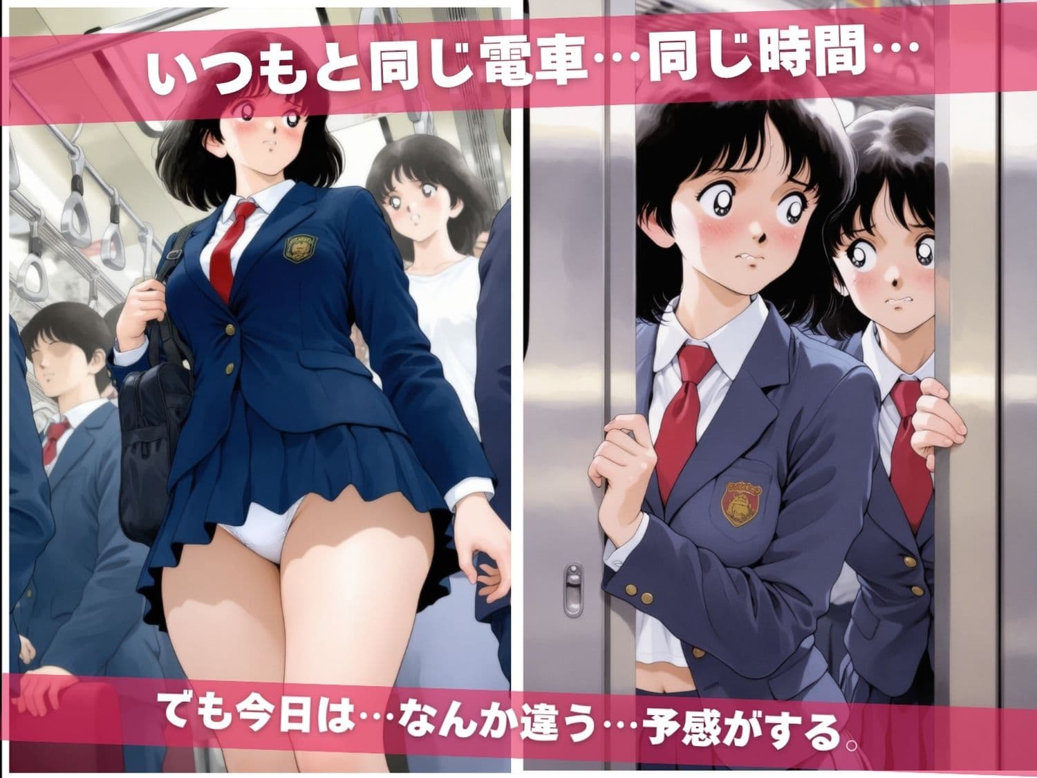 満員痴●電車肉便器化計画  〜いろいろ編〜 サンプル1
