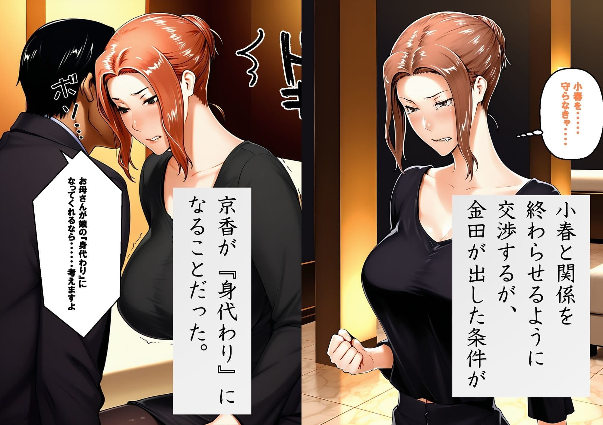 愛娘のために堕ちた母卑劣な男に犯●れ続けた夜 サンプル4