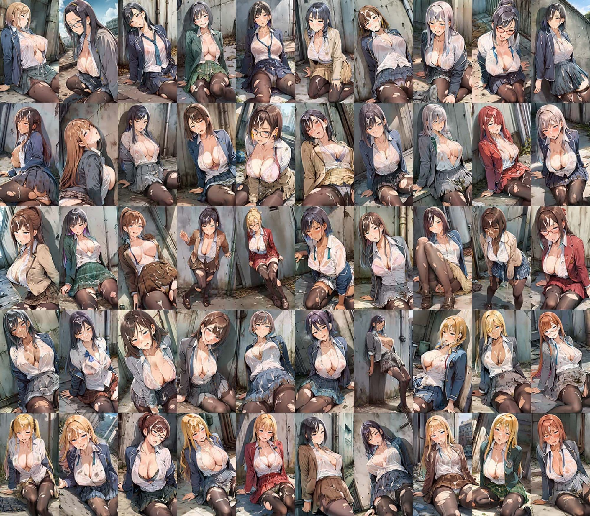 制服事後風コレクション サンプル8