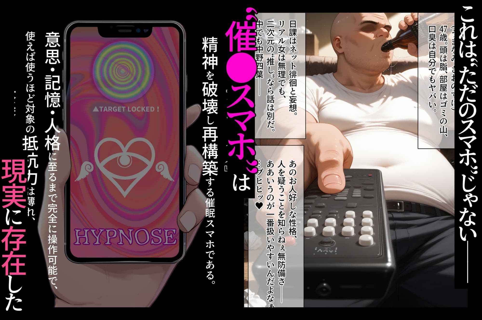 ヒロイン洗脳 ―中野三〇・四〇 催●スマホで言いなりカノジョ化計画【全編セリフ付き】― サンプル1