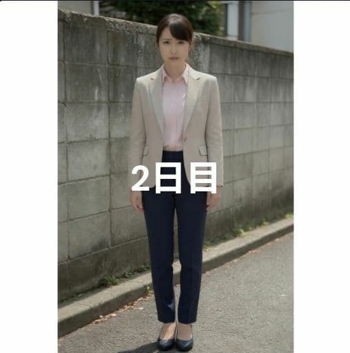 仕事中の無防備OL しゃがみパンチラが弱みになり…6日連続で今日のパンツ見せてもらいました サンプル2