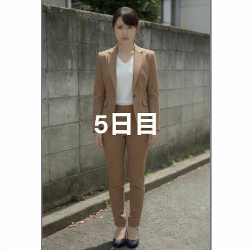 仕事中の無防備OL しゃがみパンチラが弱みになり…6日連続で今日のパンツ見せてもらいました サンプル5