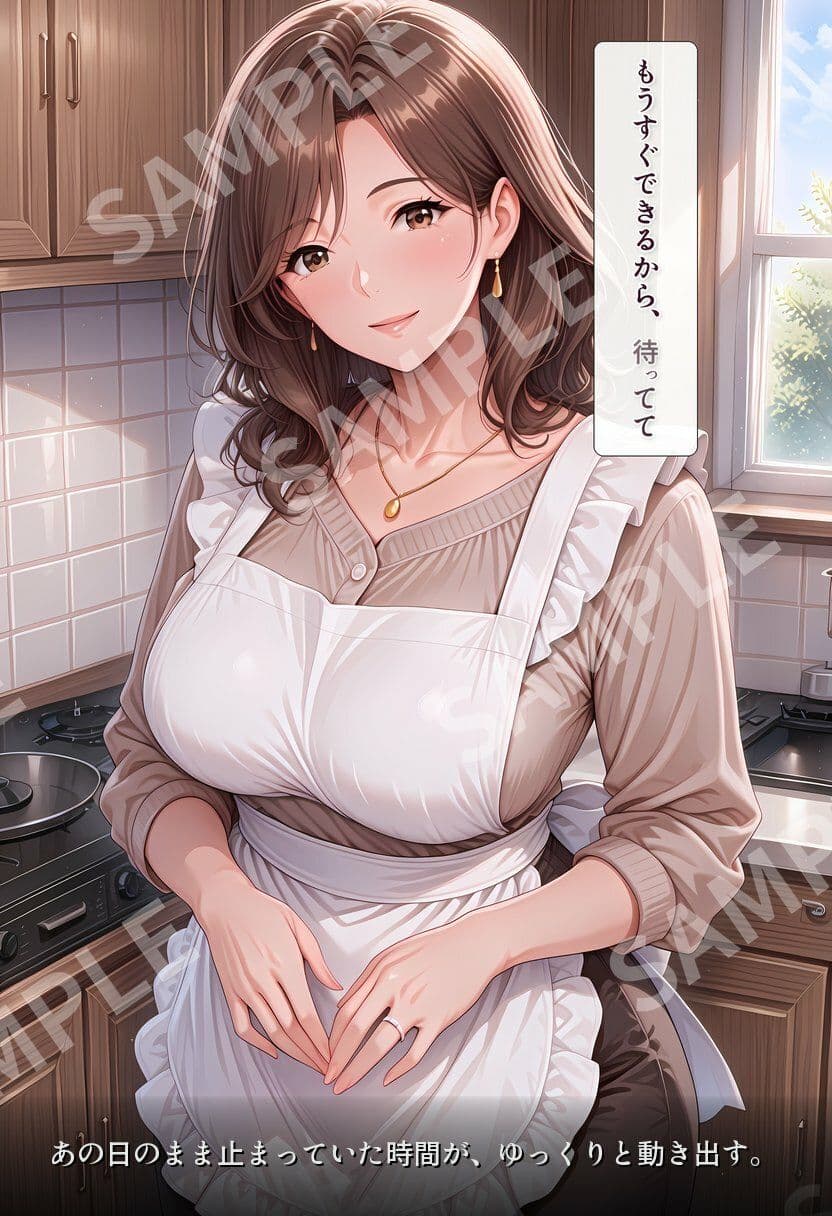 幼馴染の人妻 旦那がいない夜に抱いた初恋 サンプル1