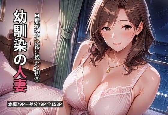 幼馴染の人妻 旦那がいない夜に抱いた初恋