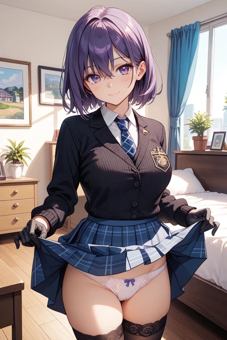 大好きな彼女がお気に入りの場所でパンツ見せてくれる サンプル2