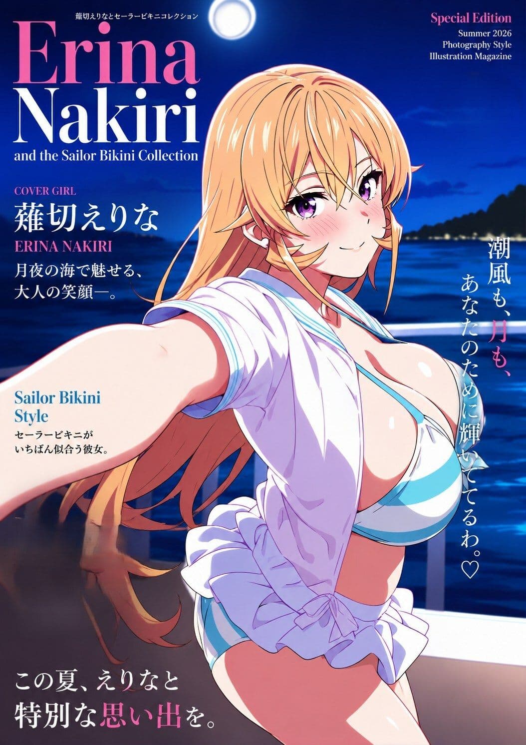 薙切えりなセーラービキニコレクション サンプル4