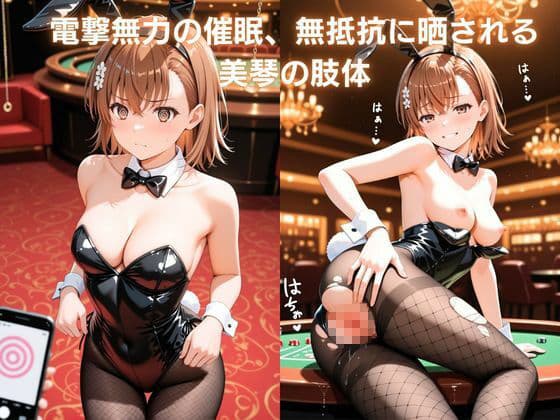 裏カジノの接待 〜超電磁砲を堕とす催●アプリ〜御〇美琴編  とある科学〇超電磁砲 サンプル3
