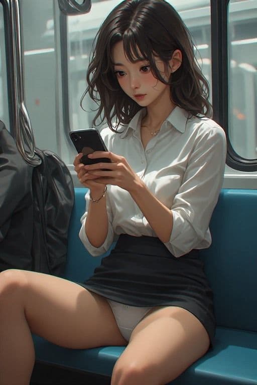 満員電車で出会った「白い奇跡」と、妄想のその先へ サンプル2