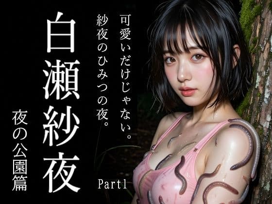 新人AIグラドル白瀬紗夜、誰も来ない夜の公園でこっそりひみつ撮影 Part1