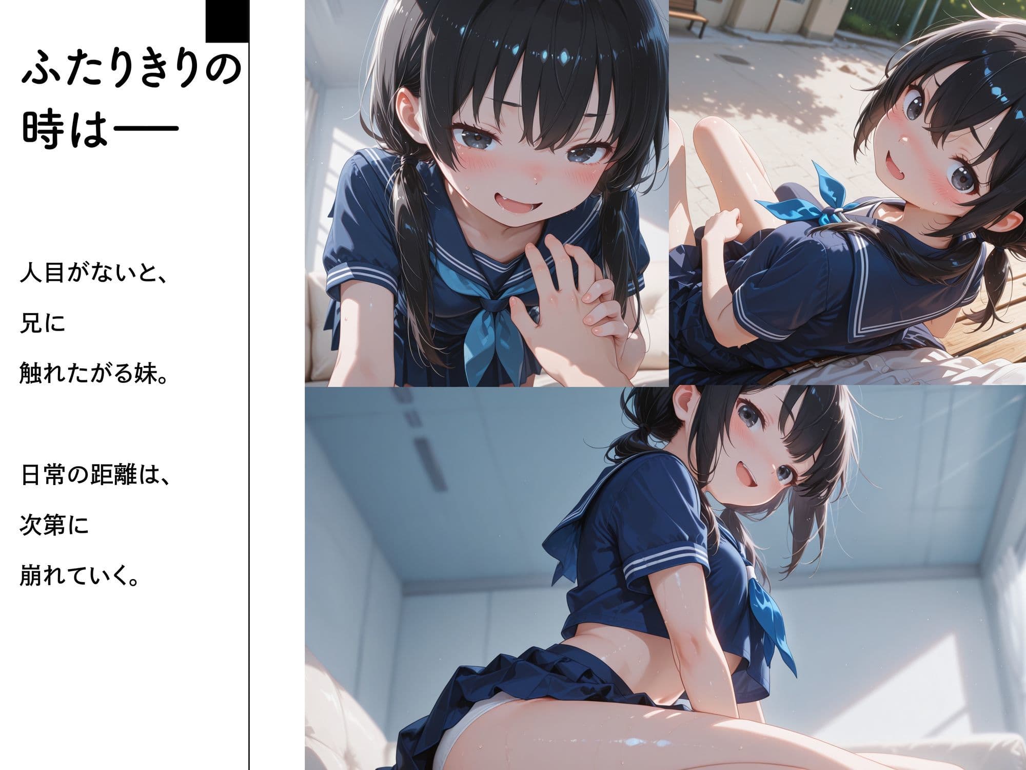 優等生妹は、家では兄を離してくれない サンプル4