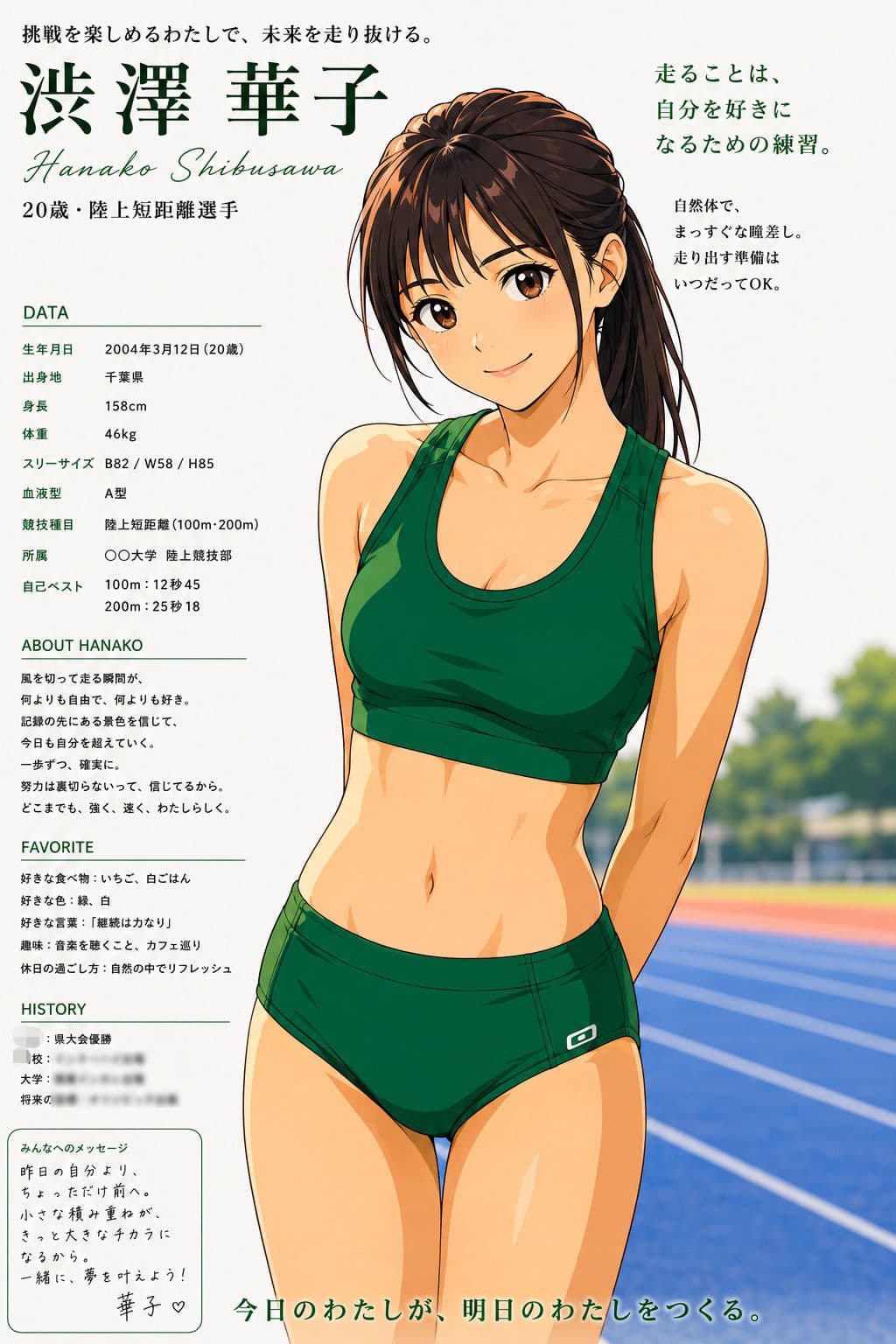【CG】女子陸上部ヌードグラビア写真集 Vol.2 サンプル2