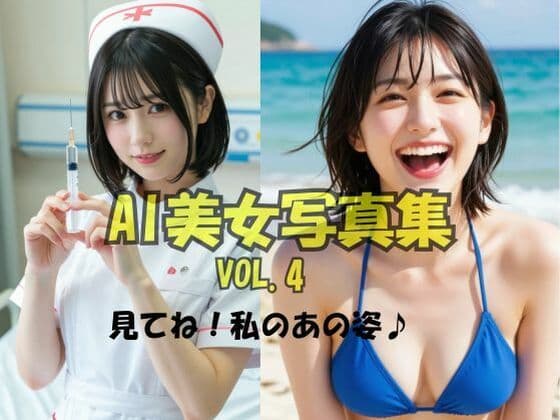 AI美女写真集VOL.4 ショートヘアお姉さん「AIななみ」のコスプレ画像集♪