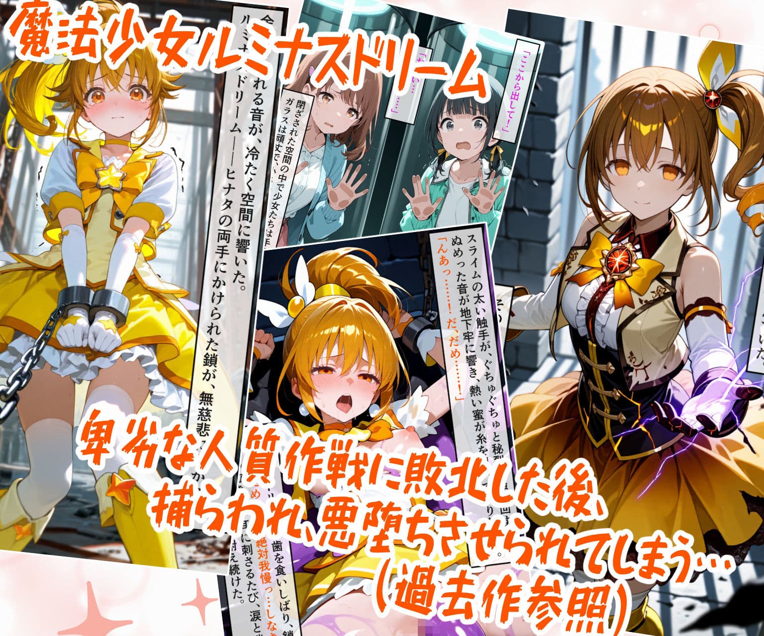 魔法少女ルミナスドリーム2 -正義の魔の手に堕ちる少女- サンプル2