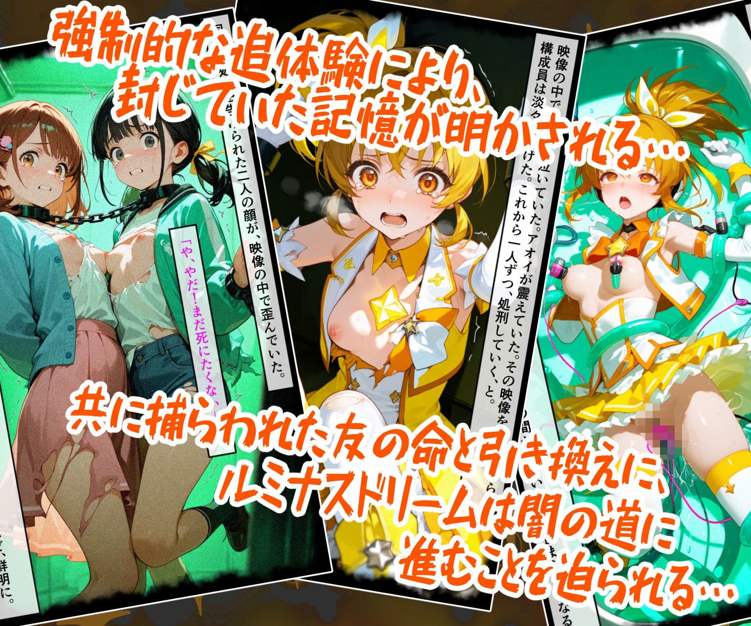 魔法少女ルミナスドリーム2 -正義の魔の手に堕ちる少女- サンプル6