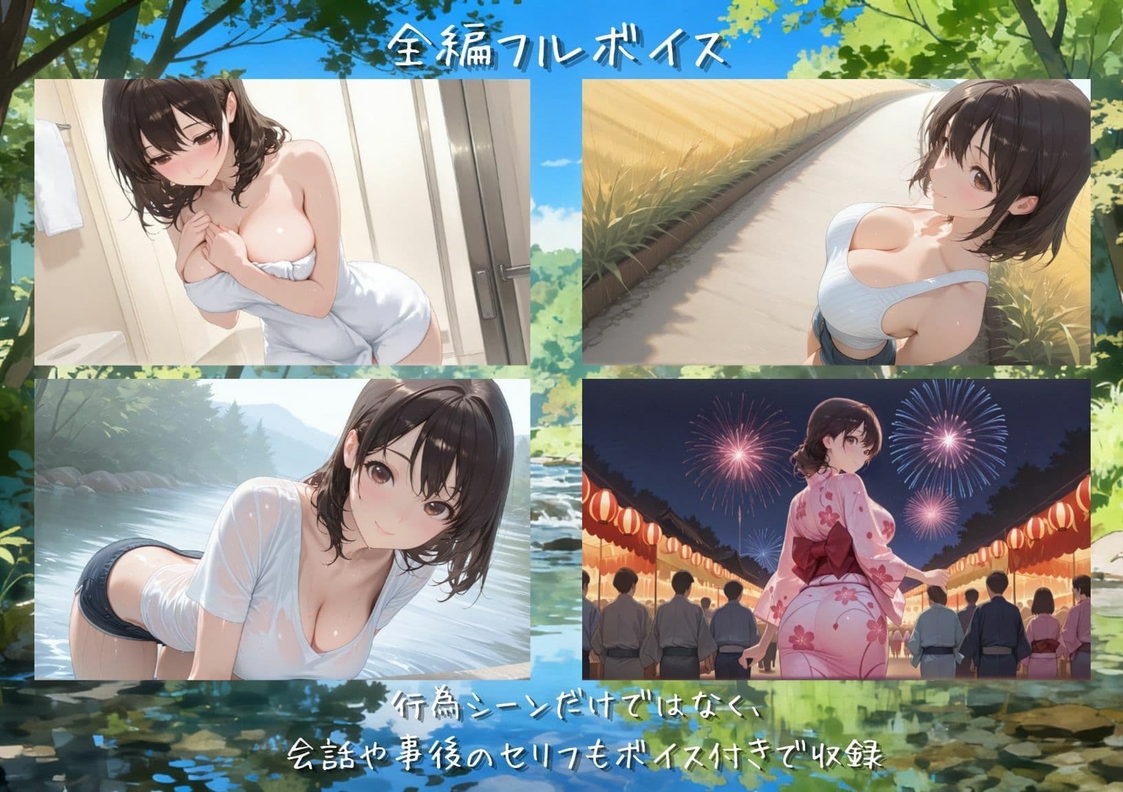 【4K高画質120FPS】あの夏、幼馴染と、 サンプル2