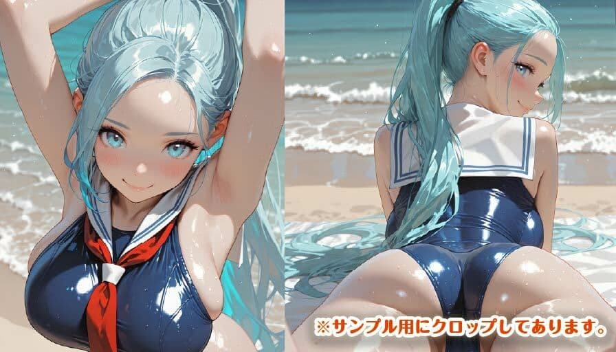 【4K】天乃のメイド ビキニフェスティバル ジャスミン編 サンプル5