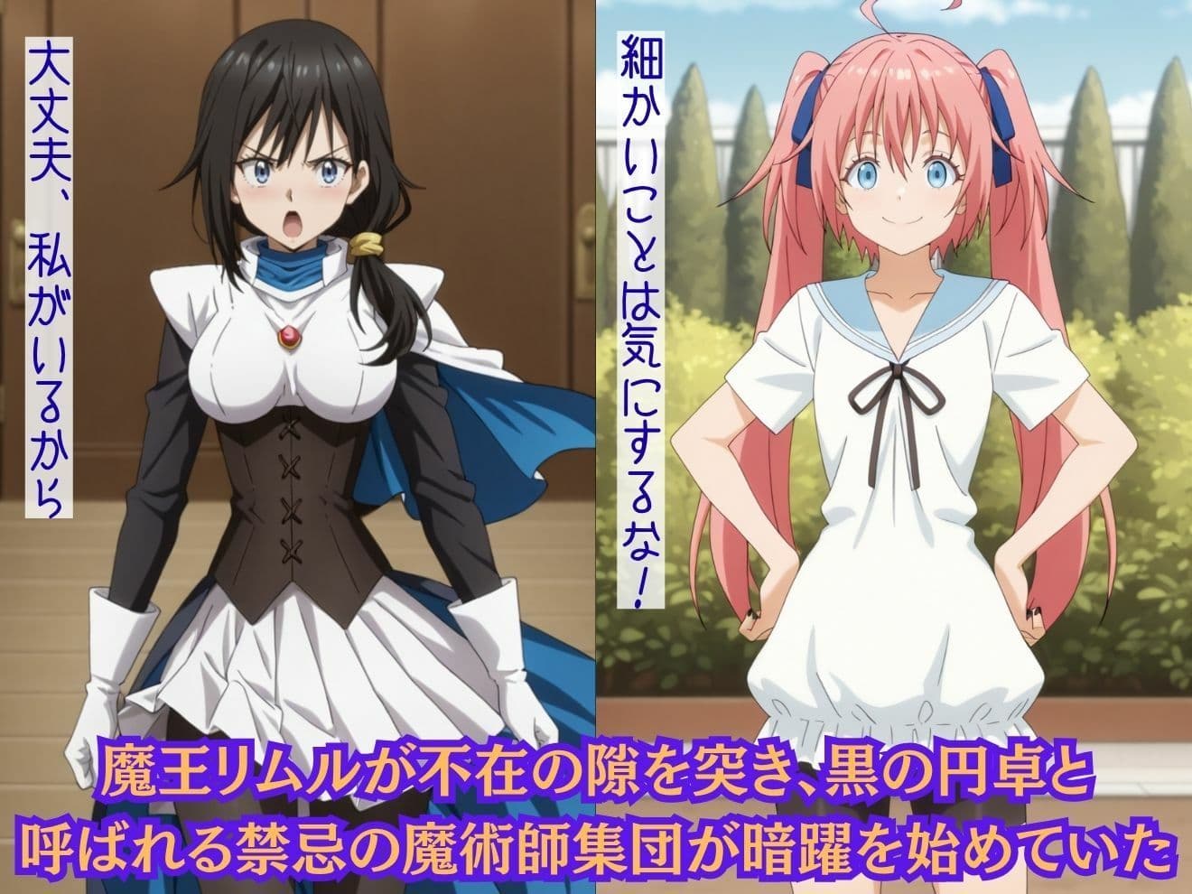 もしも魔国の誇り高きヒロイン達を強●的に●●の力で着せ替え人形に堕として弄んだら？転スラ編 サンプル2