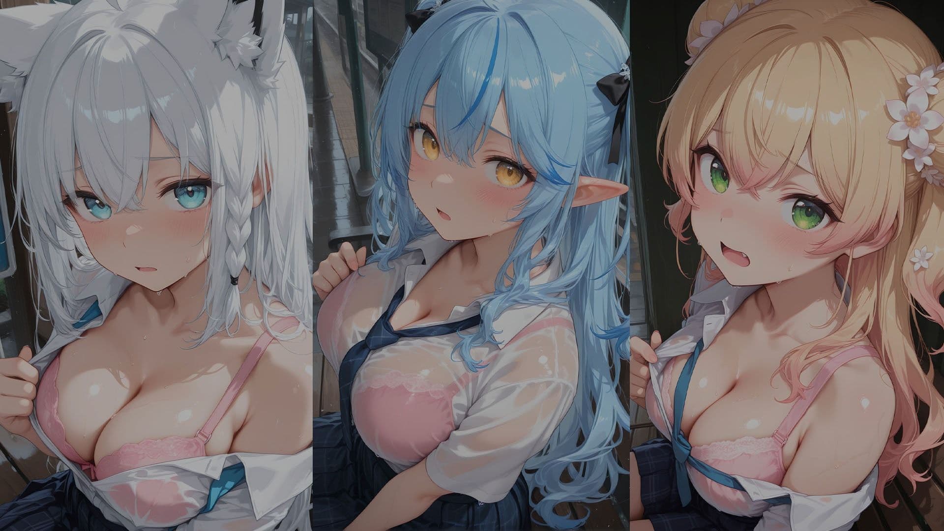 あの子はアイドル〜真夏の通り雨編・制服ver 〜  （ホ●ライブ バージョン ） サンプル3