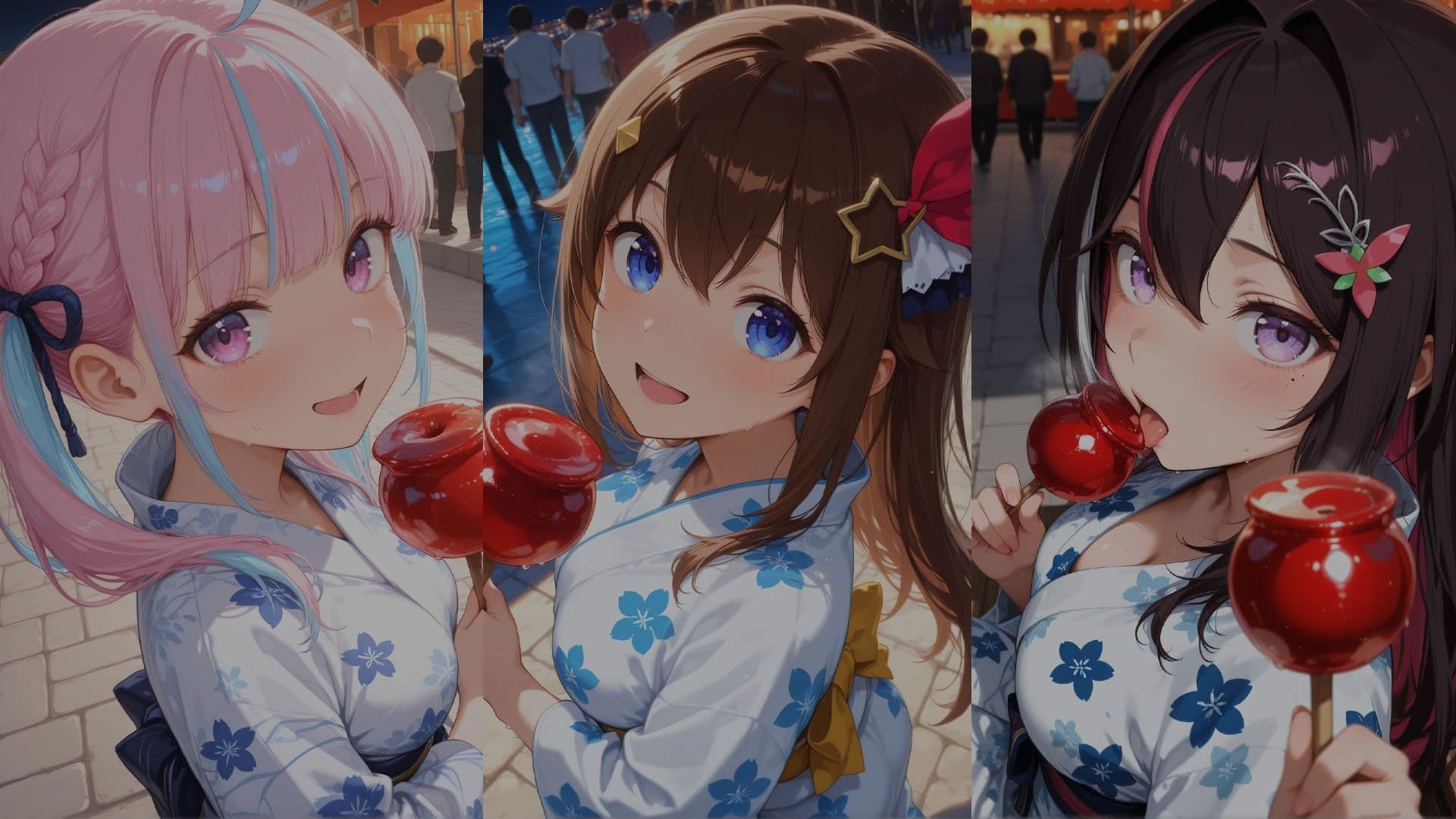 あの子はアイドル〜夏祭り浴衣デート編 〜  （ホ●ライブ バージョン ） サンプル1