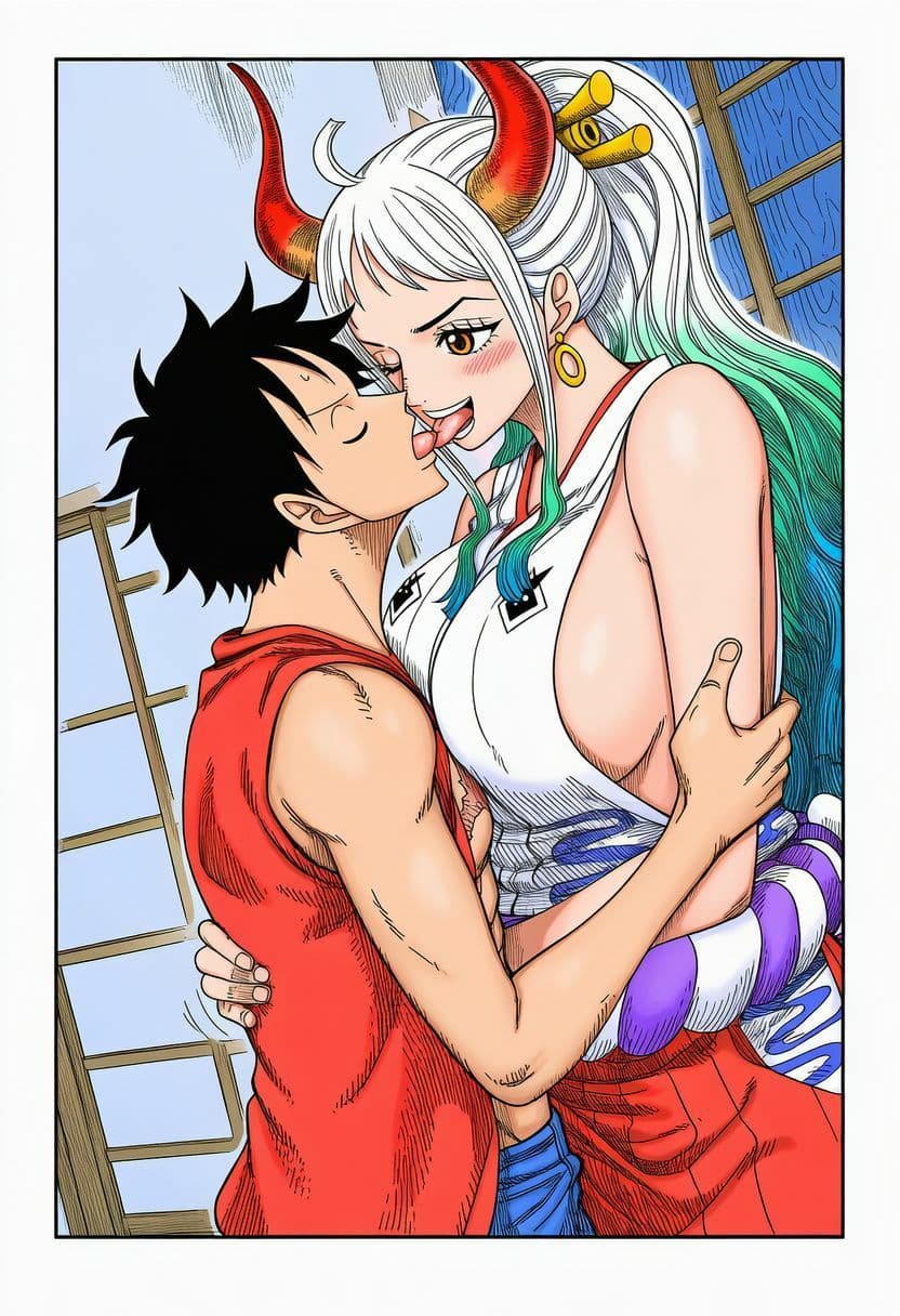 ルフ〇ヤマ〇いちゃいちゃ画像集5 サンプル4