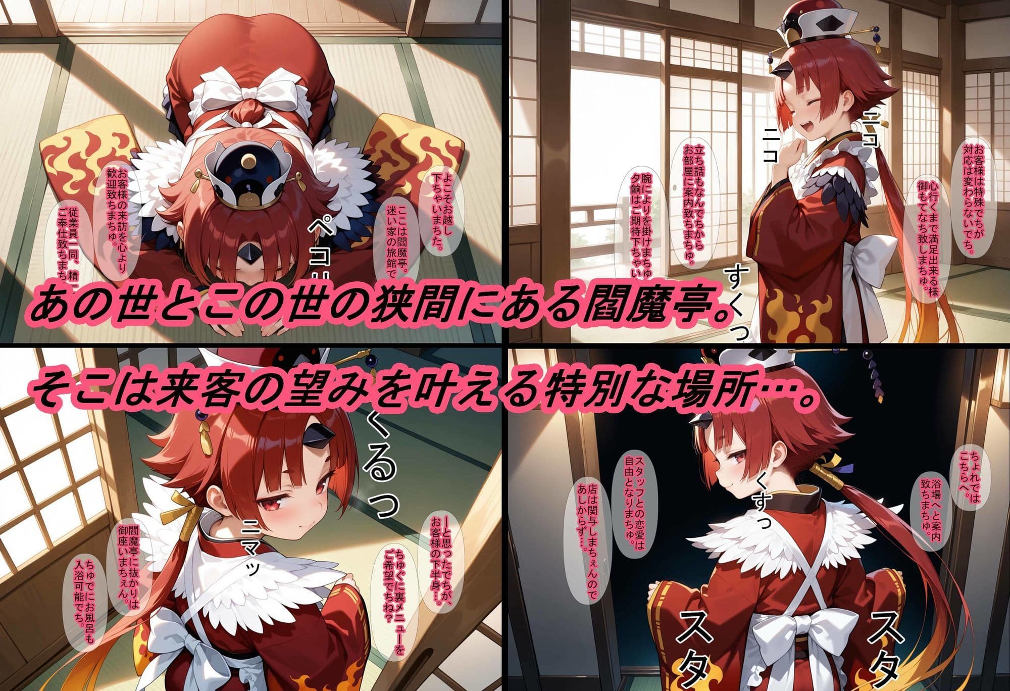 【F〇O】雀のお宿の奉仕日記〜閻魔亭泡風呂記〜 サンプル1