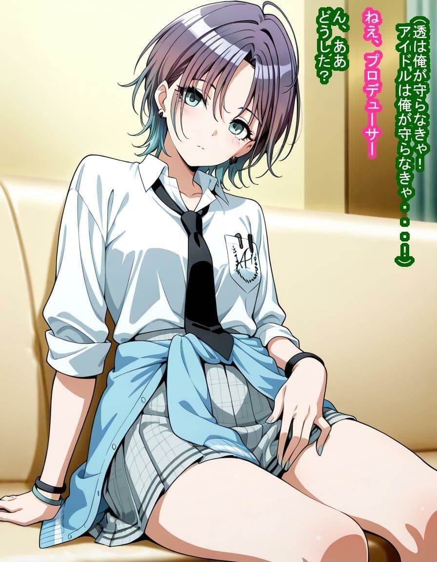 浅〇透ちゃんが種付けおじさんに支配されてプロデューサーが好きなのに種付けおじさんの子を産む話 サンプル6