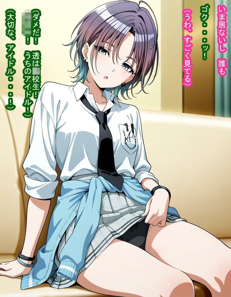 浅〇透ちゃんが種付けおじさんに支配されてプロデューサーが好きなのに種付けおじさんの子を産む話 サンプル8
