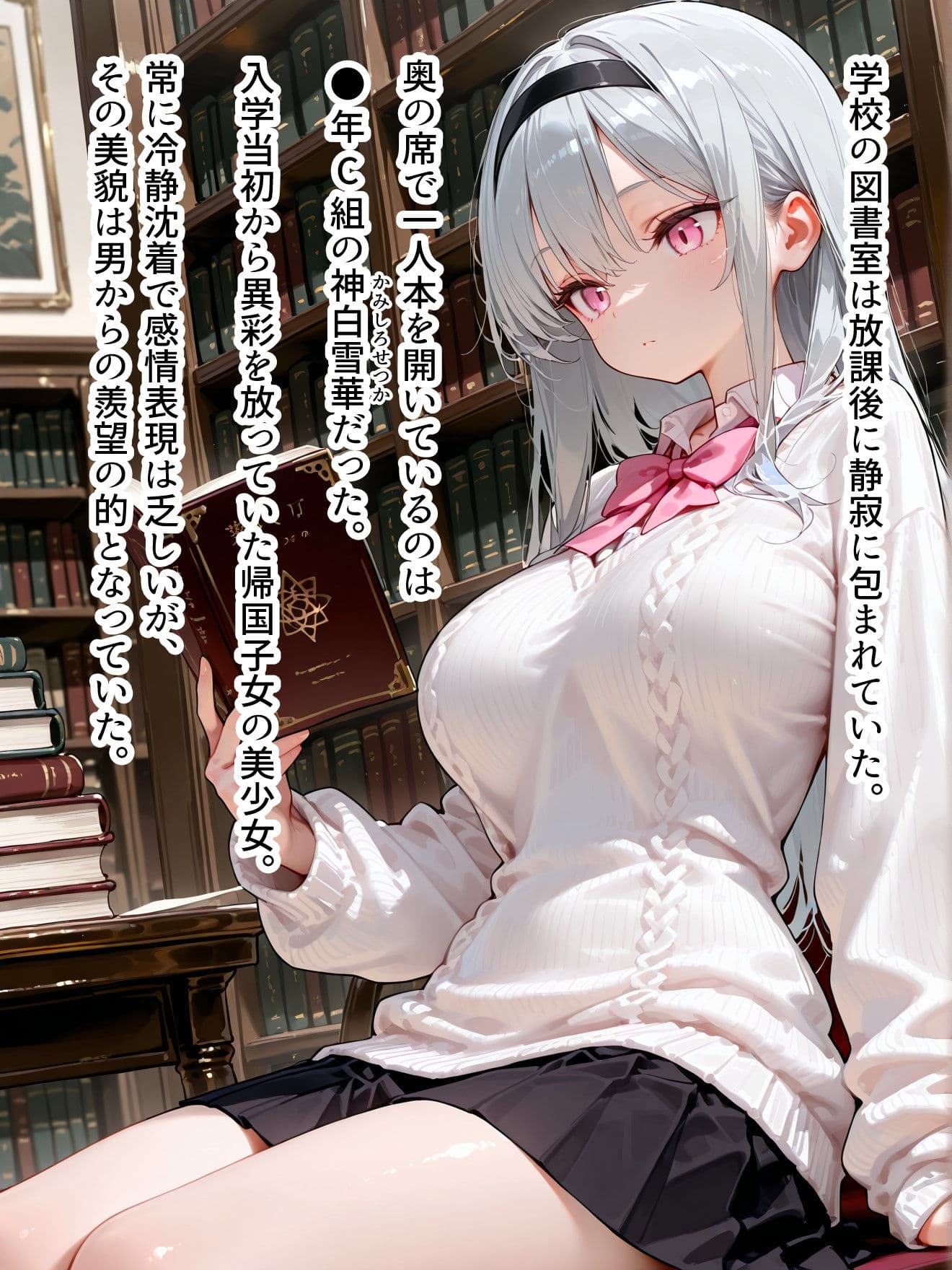 ナマイキ女子調教記録3 〜オナホに堕ちた銀髪優等生〜 サンプル1